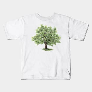 July birthday walnut tree Kids T-Shirt